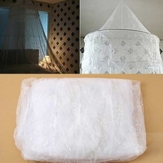 JDSTORE 캐노피 모기장(화이트) 침대형모기장 캐노피프레임 공주모기장 커튼모기장