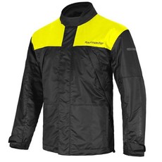 Tourmaster Sentry Evo 오토바이 레인 재킷, XL, 블랙/HI-VIZ