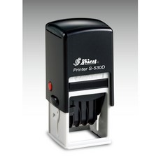 印鑑達人 新力牌S-530D回墨印，自動回墨，印跡清晰，辦公好幫手, 1個, S530(無日期款)