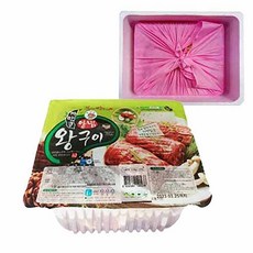 선물세트 까만콩 왕돼지 양념 왕구이-3.3kg(10대)무뼈갈비10인분-명절선물 추석선물 구정선물, 1개