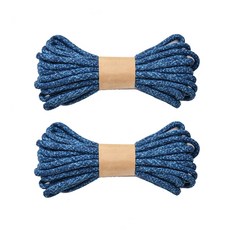 5.0mm 5m 옴브레 촘촘 우동실 키링 악세사리 헤어밴드 가방 마크라메 재료 컬러로프 칼라로프 무지개로프 아웃도어로프, 2개, 21.딥 오션