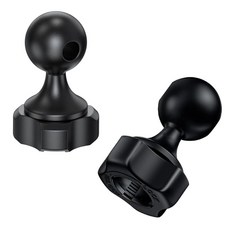 ThtRht 2팩 17mm 볼 소켓 - 25mm 볼 헤드 조인트 어댑터 볼헤드 커넥터 RAM 마운트용 컴포지트 더블 소켓 암 B 사이즈 2.5cm(1인치) 볼 부품 오토바이 폰, ThtRht 2팩 17mm 볼 소켓 25mm 볼 헤드