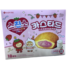 롯데카스타드 스친소 스트로베리&요거트, 1개, 378g