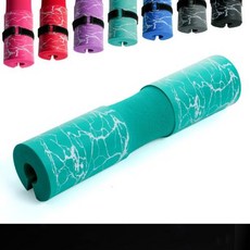 중량 바벨 세트 홈트 헬스기구 어깨 패드 체육관 피트니스 두꺼운 미끄럼 방지 역도 스쿼트 강도 운동 덤벨 목 지원 보호, 4)Green, 1개