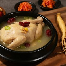 순수람 진안 홍삼 닭한마리 삼계탕 800g 5팩 (총 4kg) 인삼 복 보양식, 5개
