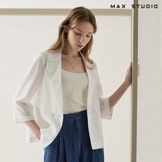 막스스튜디오 26SS 링클프리 라이트 더블재킷 2종 [런칭 가격 79 900원]