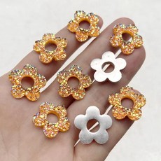 꽃 라인 쥬얼리 헤어 만들기 장식 스크랩북 웨딩 플랫 백, 1개, 1. J292