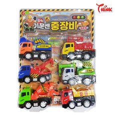 씽크 기운센 중장비 (6P) 자동차 장난감 완구, 1개