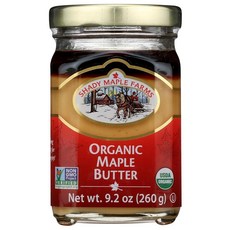 Shady Maple Farm s 메이플 버터 Og 260.8g(9.5온스), 1개, 260g