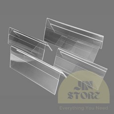 지니셀 양면 POP 꽂이 전시용 액세서리 투명아크릴, V-2007