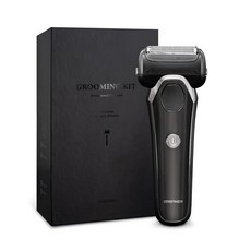 URBANER 電動刮鬍刀 3D浮動刀頭 可水洗 充電式, 黑色, MB-344