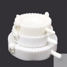 경희의마실 플라스틱 만두제조기 3p 주방, 화이트, 1개