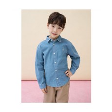 빈폴 키즈 BI6164UE2Q [Essential] 데님 셔츠 스카이 블루 945727