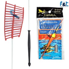 견지낚시대 빙어 산천어 낚시세트 빙어바늘 견지대 견지낚시