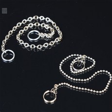 올몽스토어 체인줄 30cm 1개 구슬줄, 구슬형(군번줄)