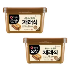 청정원 순창재래식 생된장2kg 2개, 2kg, 1개