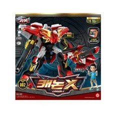 (선물완구) 초이락 헬로카봇 캐논X 002 전투기 변신 로봇, 1개