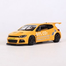 시로코 피규어 블루아카이브 GCD 164 Scirocco R 화이트/블랙/그린/블루 합금 모델 자동차, 05 Racing Yellow