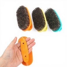 구두닦이 돈모브러쉬 먼지제거 신발 클리너, 3개, 랜덤