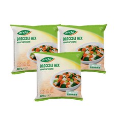 [ARDO] 냉동 브로콜리믹스, 3개, 400g