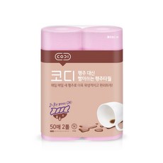 코디 행주 대신 빨아쓰는 행주타월 50매, 2롤, 1개