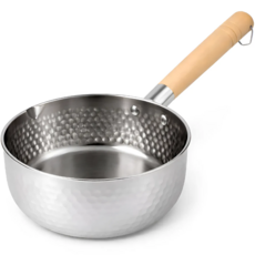 키친켓 인덕션 304스텐 해머톤 편수냄비, 실버, 1개, 20cm