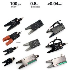 스풀집게 사출 유압실린더 공압 스위치 사출기 미니 노즐 클램프 척, 실리콘 패드 실리콘 슬리브 액세서리