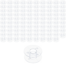 다누미 가정용 플라스틱 보빈, 100개, 투명