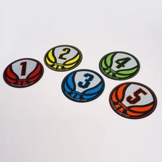 스타스포츠 트레이닝 포지션 마커세트 농구 훈련용 연습 마커 미끄럼 방지, 단일상품(VHO6100), 1개