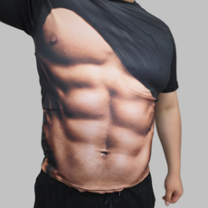 조이데이 근육 티셔츠 웃긴 선물