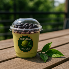 아메리칸아이스푸딩 마시멜로우 수제 아이스크림 디저트 말차, 1개, 100g