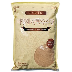 자연미가 비정제 원당 5kg/ 갈색원당 비정제설탕, 1개, 5kg