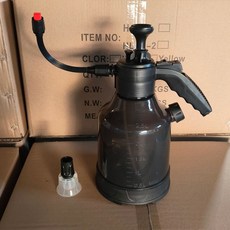 폼 분무기 청소용 산알칼리 방지 화분용 세차 미용용 N_3L만능막대잠금형폼스프레이병블랙, 1개