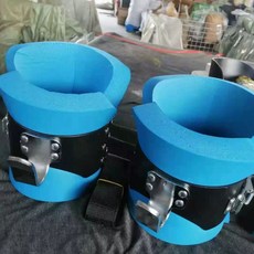 철봉 신발 거꾸로 검은색 스트레칭 거꾸리 커버 걸이대 부츠 스트랩, B. 파란색