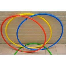 70公分彩色呼拉圈 兒童遊戲韻律舞蹈趣味競賽一體式, 1個