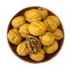 餅乾樹 椒鹽薄皮核桃 合法報關 檢驗合格 紙皮核桃 帶殼核桃, 1個, 椒鹽薄皮核桃150g, 150g