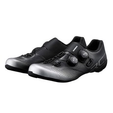 시마노 사이클 로드 클릿 슈즈 RC702, 와이드 38 (238.8mm), 블랙