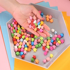 일상발견 종이별접기 감성인테리어별 종이별소품 별접기유리병