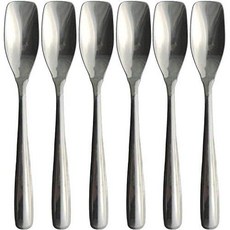 일본 직배송 나가오 슬림 스테인리스 스틸 칼 숟가락 포크 5종 세트 일본산, 9)10개의 얼음 스푼