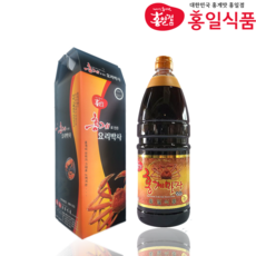 홍일 홍게맛장골드 1.8L 단품 선물세트 선물박스포함 편스토랑 홍게간장 W.A.T.B, 1개