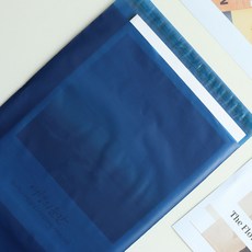 블레스팩 HD 네이비 택배봉투 32x40+4 (100매) 의류·잡화용, 단품