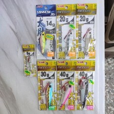SAME莎之美 大肚魚鐵板MINNOW JIG MJ-JIG 3g 5g 14g 20g 釣魚路亞, 1個, 3g,5