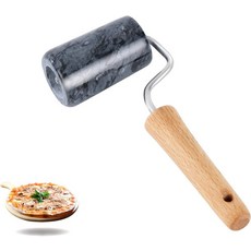 티안만 롤링 핀 피자 롤러 마블 논스틱 T형 케이크 베이킹 토르티야 퍼지 쿠키 및 기타 주방 요리용타입 3 블랙., Type 3 Black
