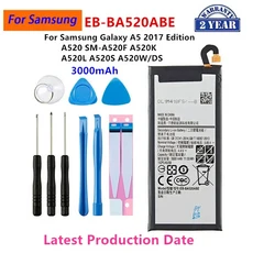 삼성 호환 호환 A5 2017 에디션 A520 SM-A520F 용 새 EB-BA520ABE 3000mAh 배터리