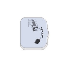 프로젝터용 프로젝터 렌즈 커버는 효과적인 먼지 보호 기능을 제공합니다, 1pc, 1개, 8NB1001176_CMY