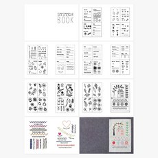 프랑스자수 스티치 북 C, 본상품