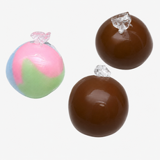로베아상점 3개세트 왁뿌볼 왁스 뿌시기 말랑이, 1세트, 65g, 무지개/민초/두쫀쿠/청사과
