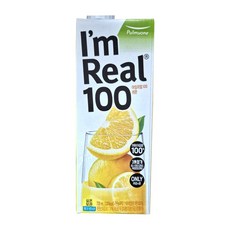 아임리얼 100 레몬, 1개, 730ml