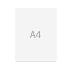 무지 상장용지 180g 100매 A4 졸업장 표창장 종이