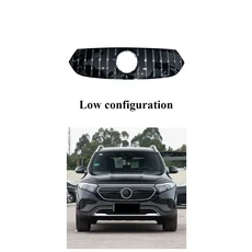 납품전문 메르세데스 벤츠 EQB AMG X243 2022-2024 앞 범퍼 그릴 GT 레이싱 커버 자동차 스타일링 액세서리, 02 Low configuration, 1개